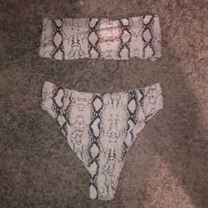 SHEIN // 2 Piece High Waisted Bathing Suit